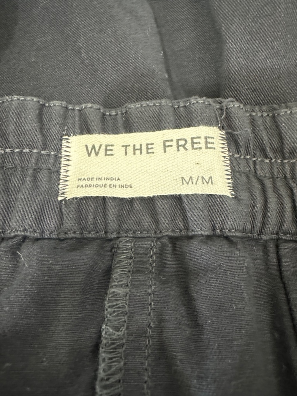 Free People We The Free Roselle High Rise Black Denim Mini Skirt New! - Picture 10 of 11